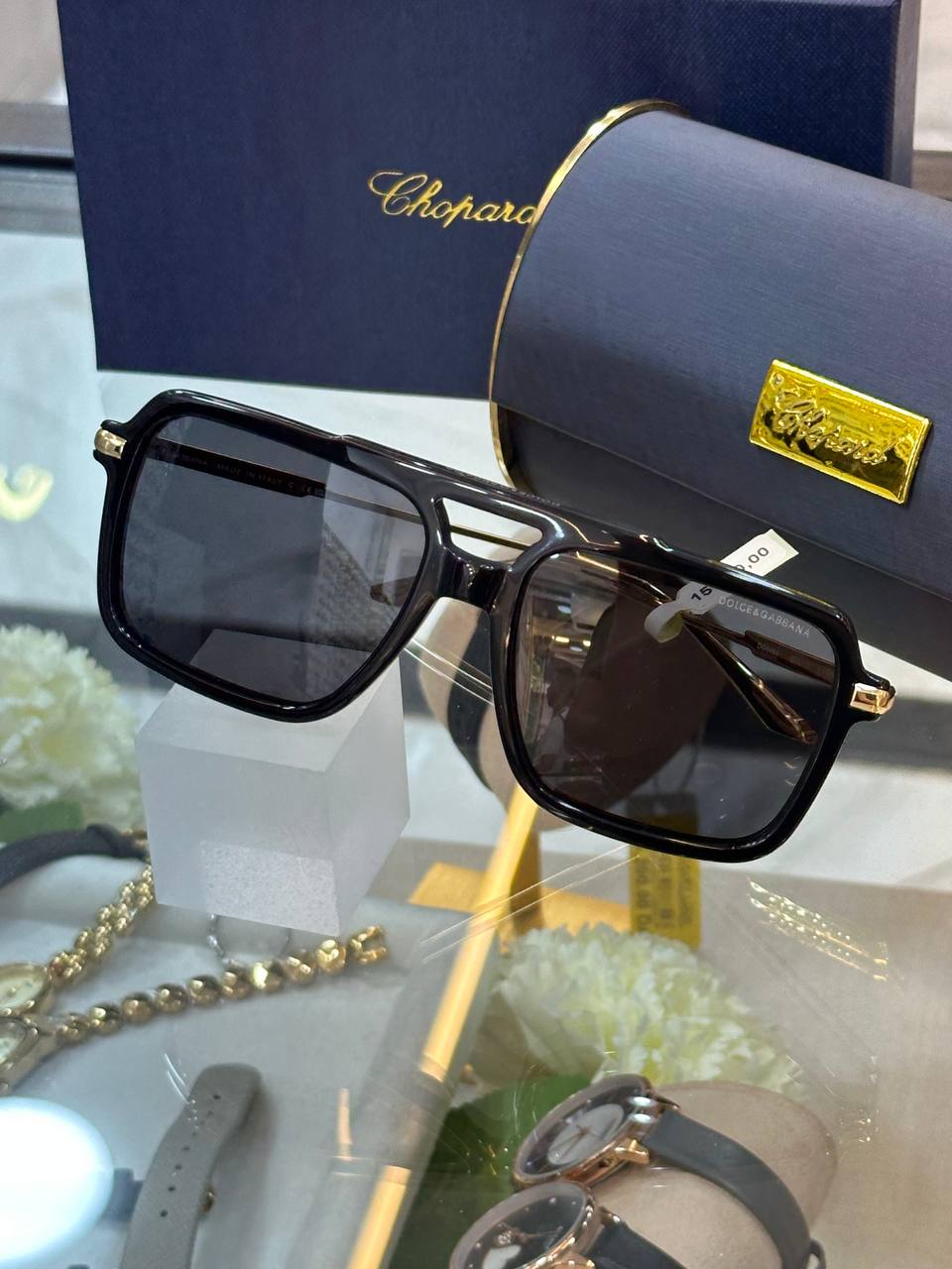 Dolce & Gabbana Black Square Gold view 2