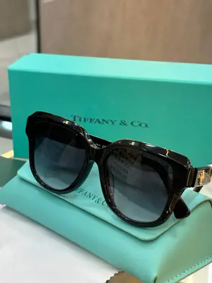 Tiffany & Co. Black Gold Aviator
