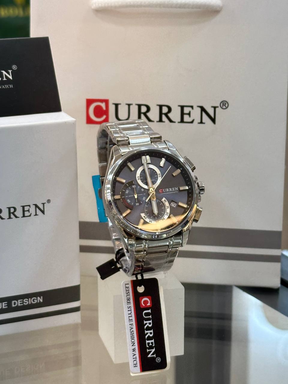 Curren Chronograph Steel Blue view 2