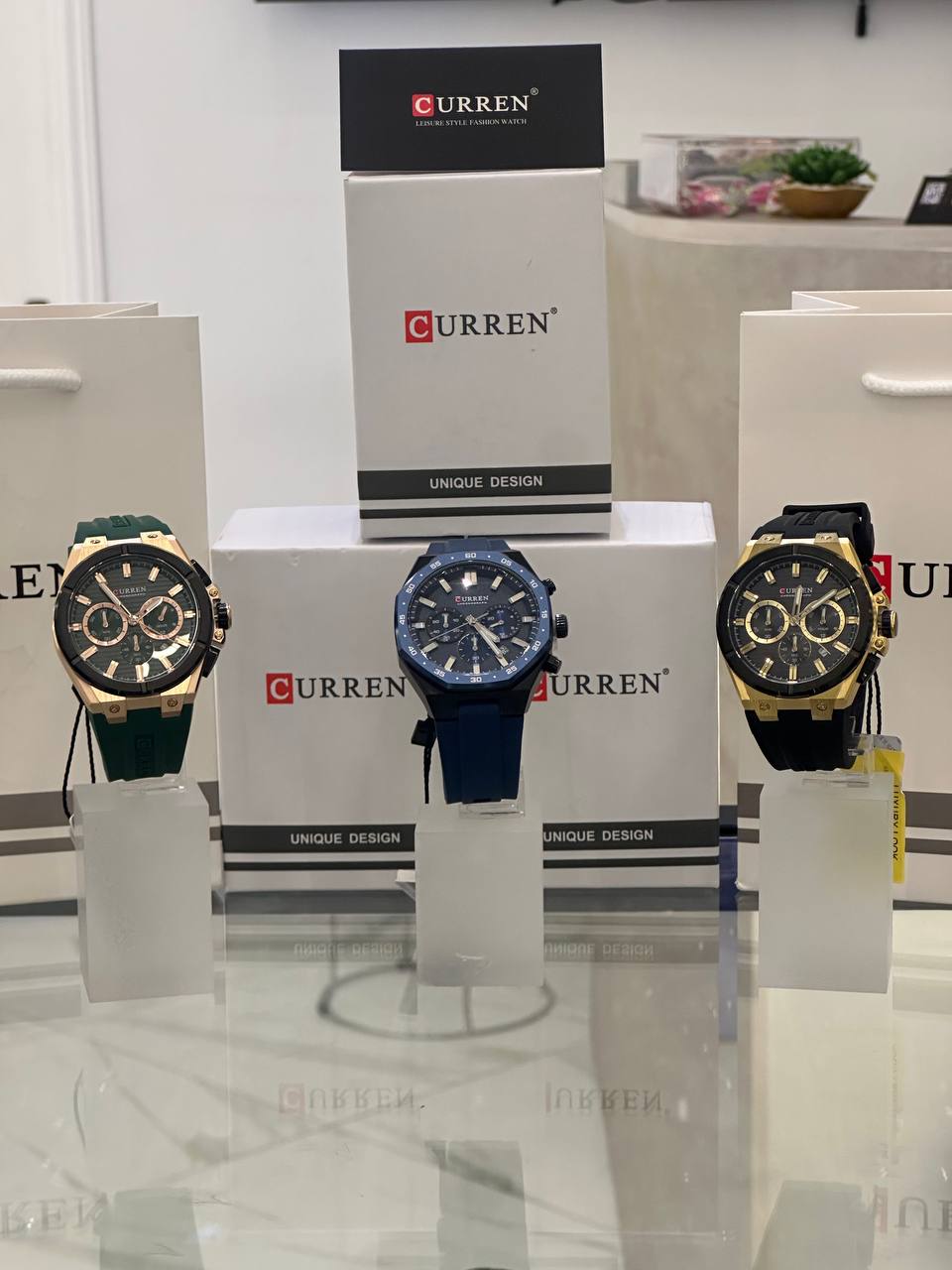 Curren Sport Chronograph Blue view 4