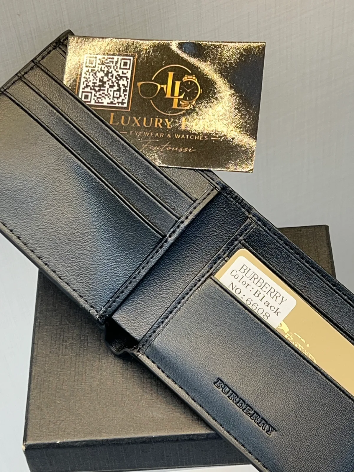 Burberry Portefeuille Bifold TB Noir view 2
