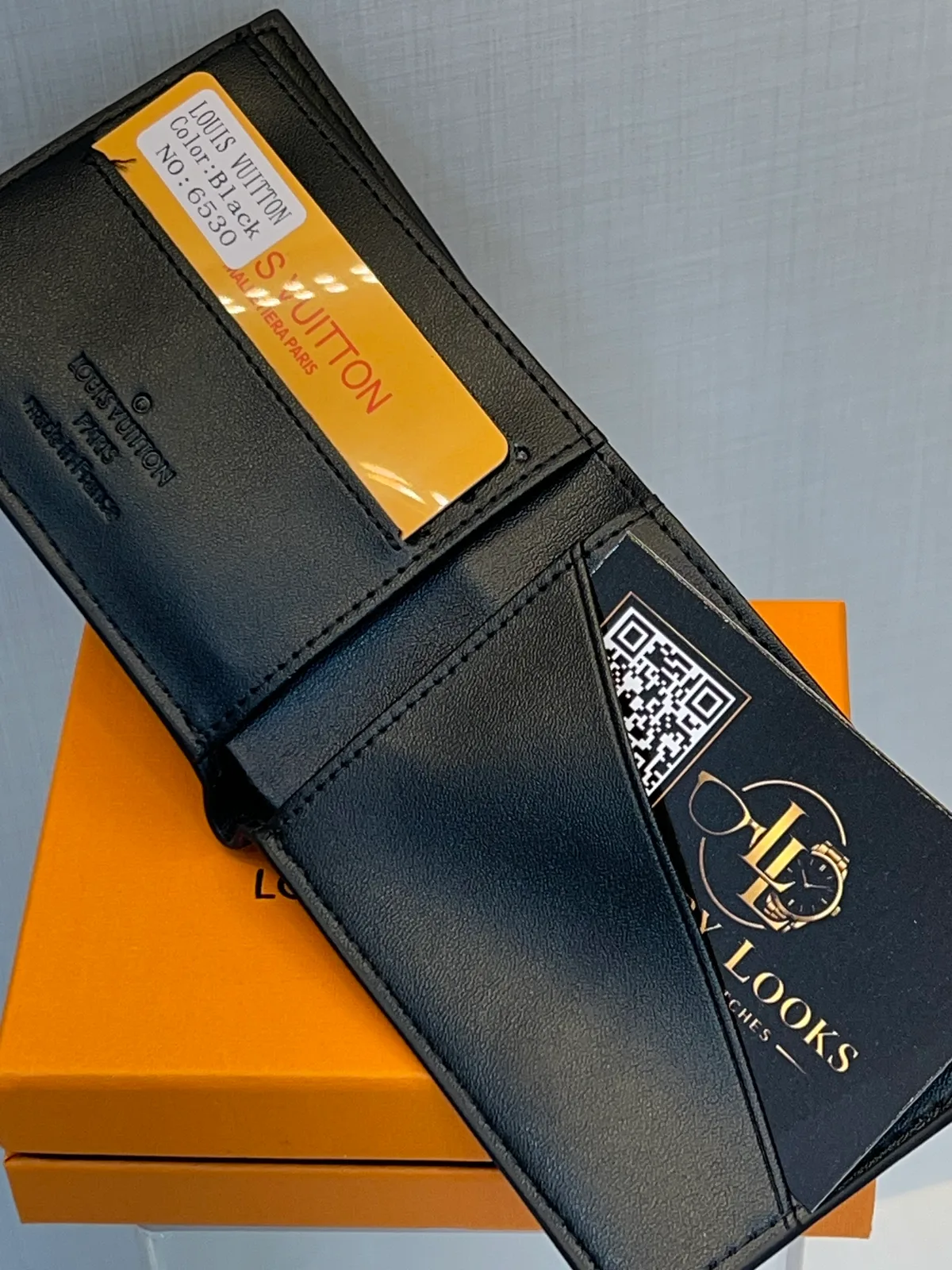 Louis Vuitton Portefeuille Bifold Damier Infini Noir view 2