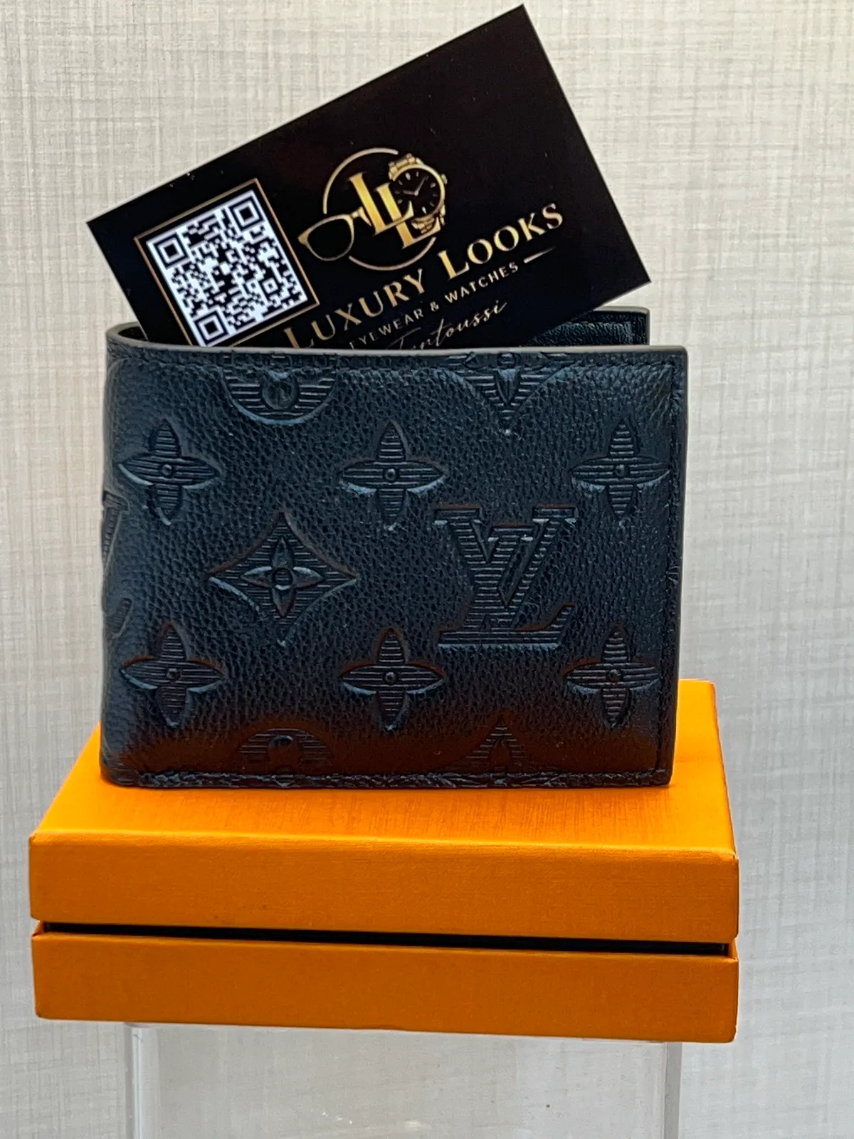Louis Vuitton Portefeuille Bifold Monogram Empreinte Noir