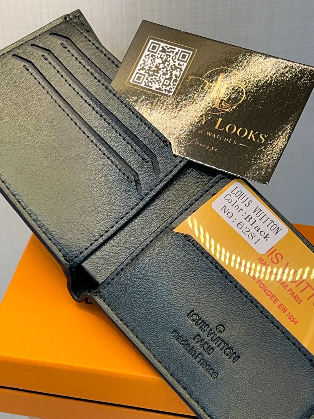 Louis Vuitton Portefeuille Bifold Monogram Empreinte Noir view 2