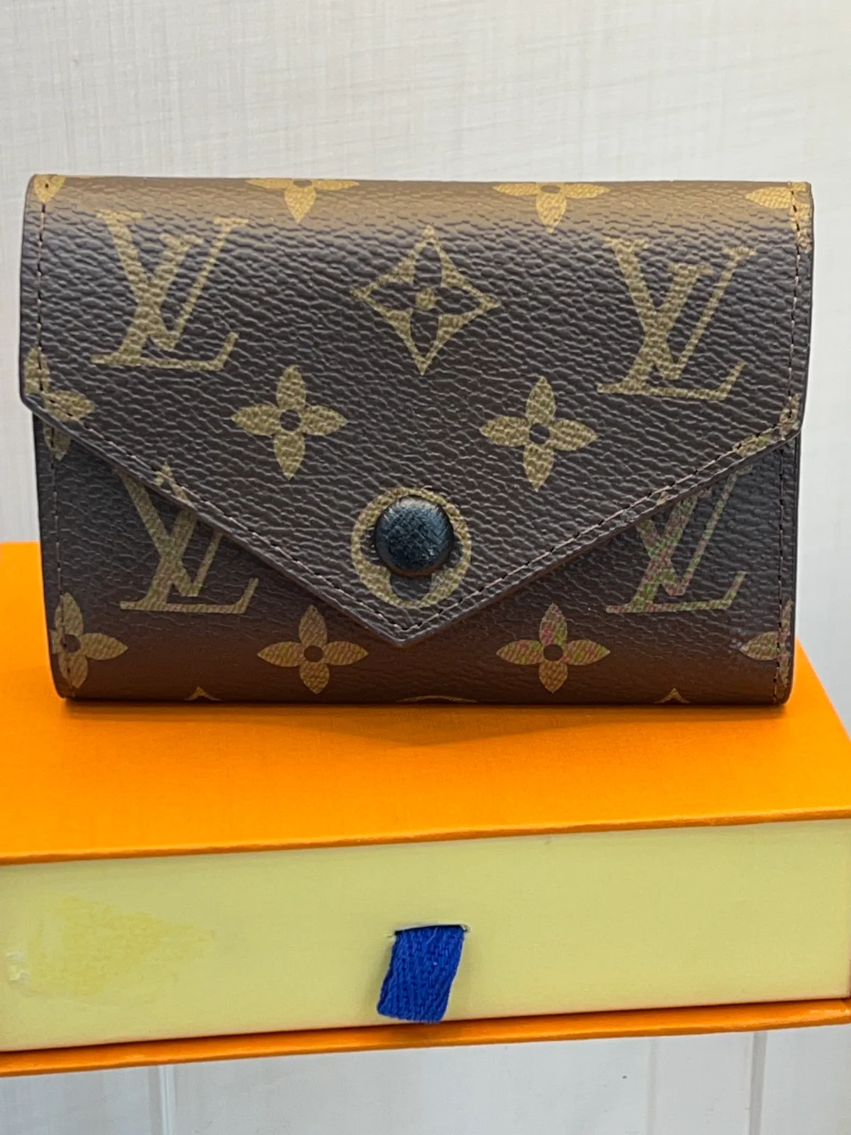 Louis Vuitton Portefeuille Victorine Monogram Noir