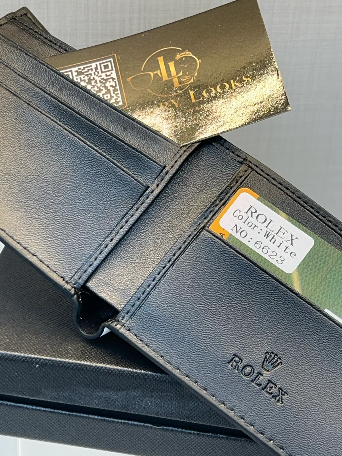 Rolex Portefeuille Bifold Blanc view 2