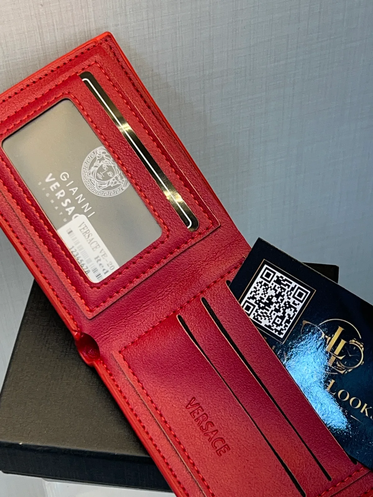 Versace Portefeuille Bifold Teddy Rouge view 2